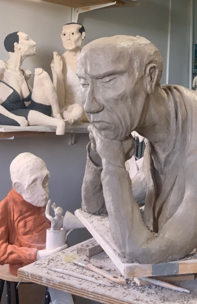 Mijn beelden In het atelier van Hugo VandenBorre