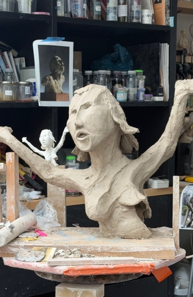 Mijn beelden In het atelier van Hugo VandenBorre